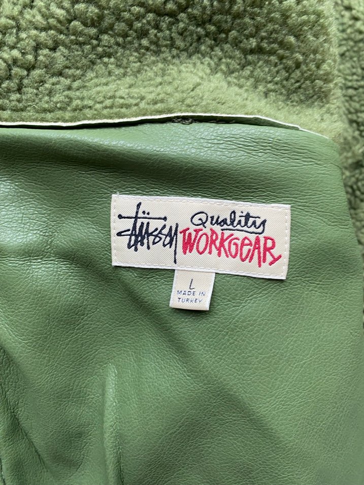 Stussy Deri Workgear Ceket - Görsel 5