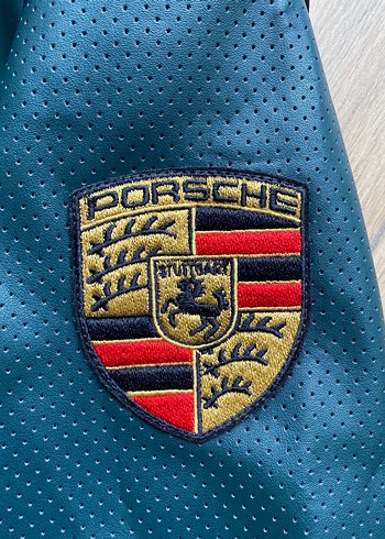 Aime Leon Dore x Porsche Deri Ceket - Görsel 7