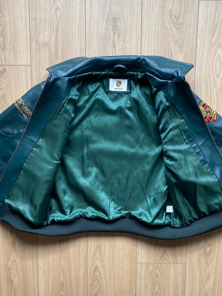 Aime Leon Dore x Porsche Deri Ceket - Görsel 5