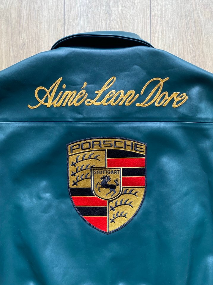 Aime Leon Dore x Porsche Deri Ceket - Görsel 2
