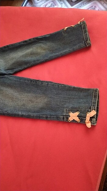 LC Waikiki LCW marka, 3-4 yaş, çok temiz, mavi renk, kız kot pantolon