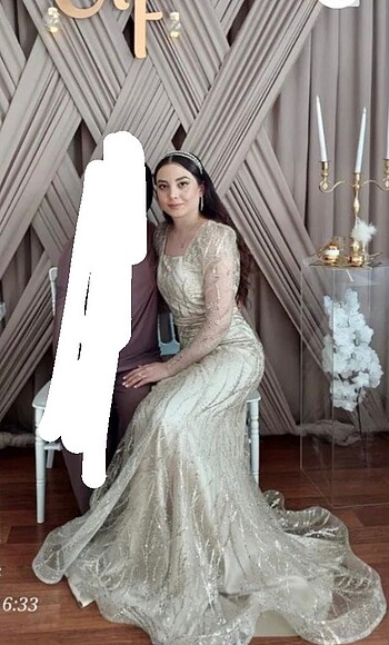 m Beden Nişan elbisesi