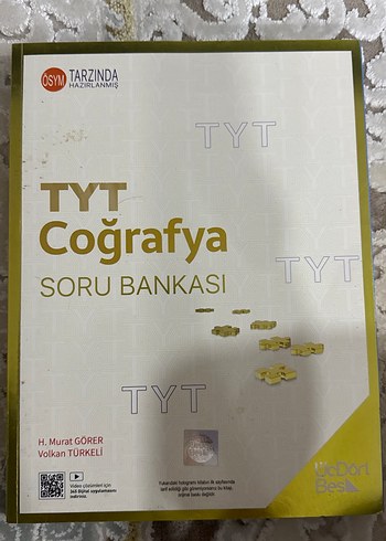 TYT Coğrafya Soru Bankası - Volkan Türkeli