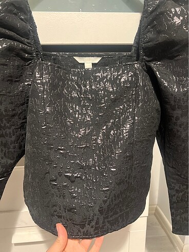 H&M Parlak crop