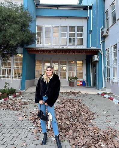 Zara Siyah zara kürk
