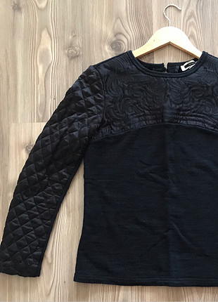 36 Beden siyah Renk İpekyol Sweatshirt