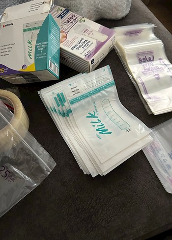 Beyaz Süt Saklama Poşetleri - Görsel 2