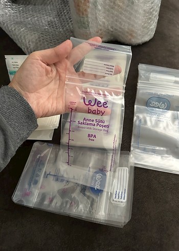 Beyaz Süt Saklama Poşetleri - Görsel 4