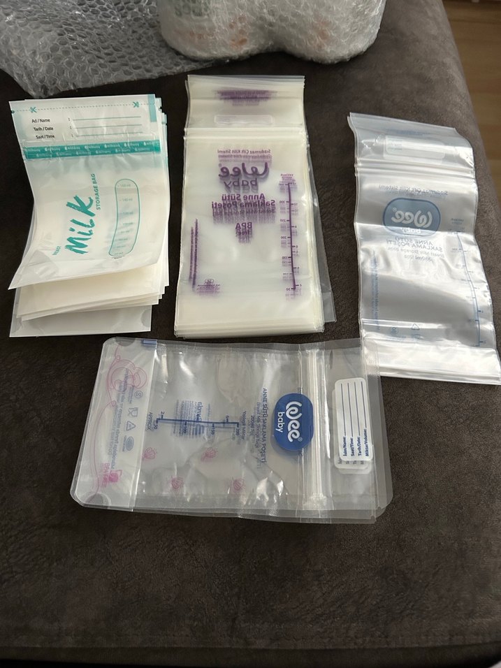 Beyaz Süt Saklama Poşetleri - Görsel 3