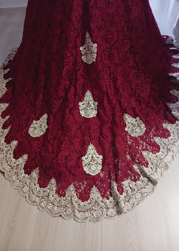 36 Beden bordo Renk Nişanlık & Kınalık