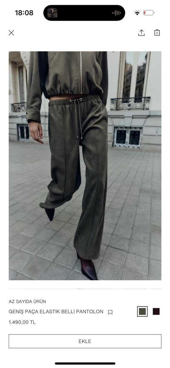 Kadın Haki takım - Görsel 2