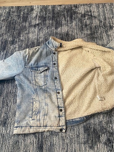 HM KOT CEKET JEANS CEKET MONT