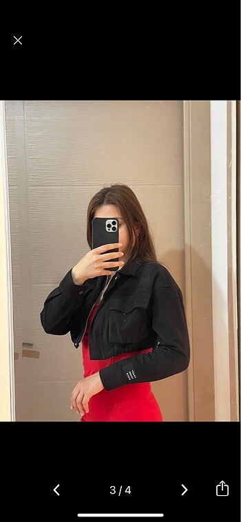 Bershka Bershka crop ceket