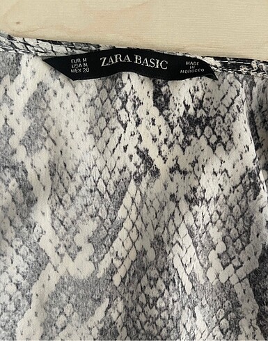 m Beden Zara basic elbise