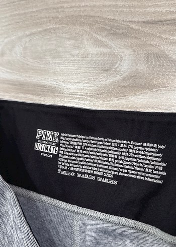 Gri Dikiş Detaylı Spor Tayt - Görsel 2