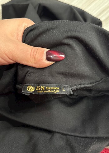 Kadın Siyah Basic Tayt - Görsel 2