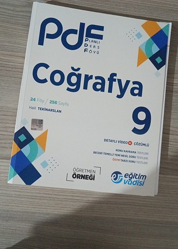 9. Sınıf Coğrafya Öğretmen Örneği Çalışma Kitabı