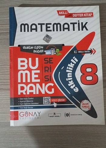 Akıllı 8. Sınıf Matematik Defteri