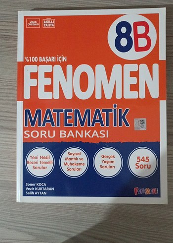 Fenomen 8B Matematik Soru Bankası 545 Soru