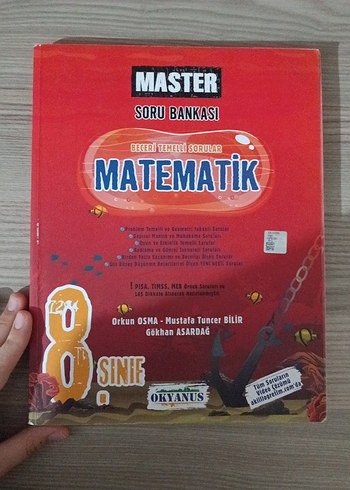 8. Sınıf Matematik Soru Bankası Master Okyanus