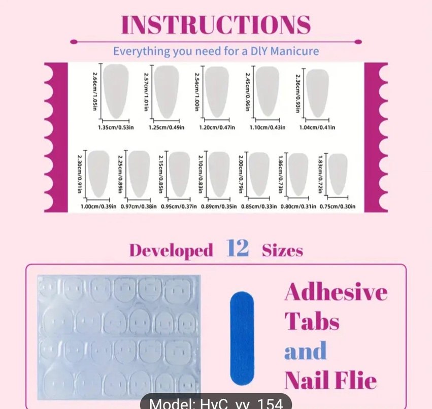 Bordo Parlak Takma Tırnak - Görsel 4