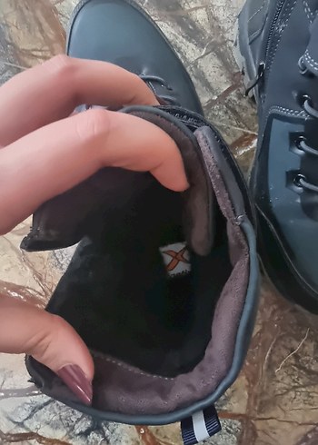 kadın  Gri Kamuflaj Spor Bot - Görsel 5