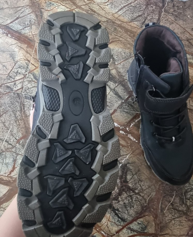 kadın  Gri Kamuflaj Spor Bot - Görsel 3