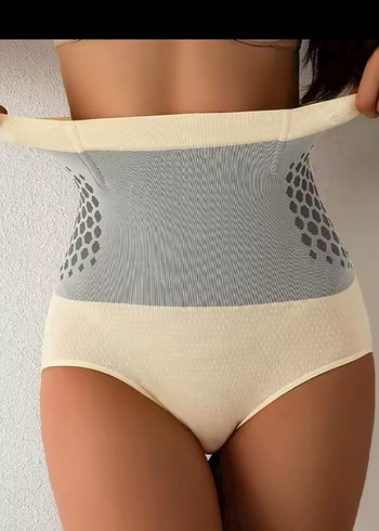 yüksek bel karın kontrol külot - Görsel 4