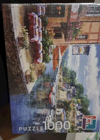 1000 Parça Renkli Görsel Puzzle