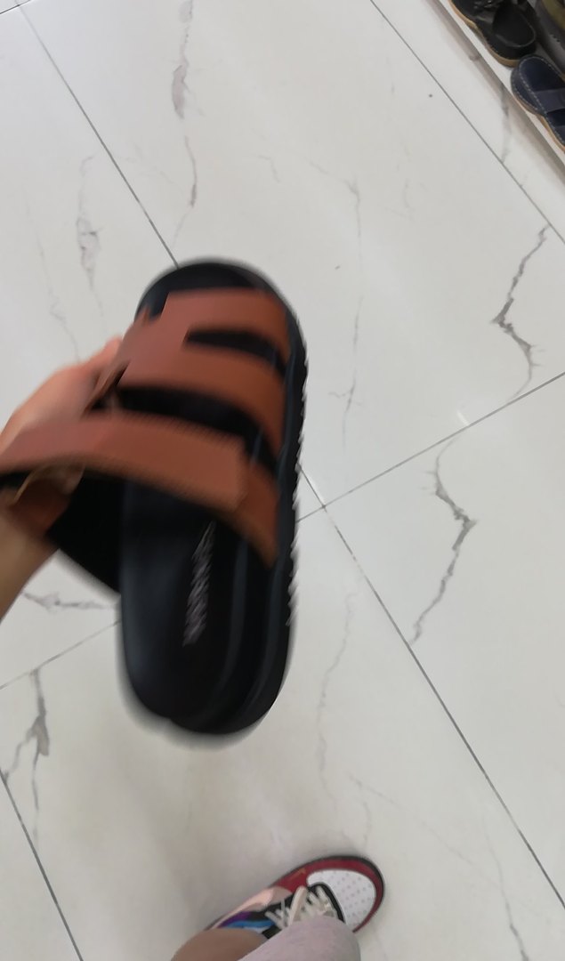 Kahverengi Tokalı Erkek Sandalet - Görsel 3