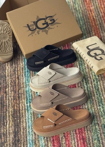 UGG Kadın Süet Dolgu Topuklu Terlik