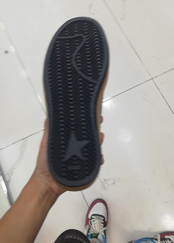 Golden Goose Deluxe Kadın Beyaz Simli Sneaker - Görsel 5