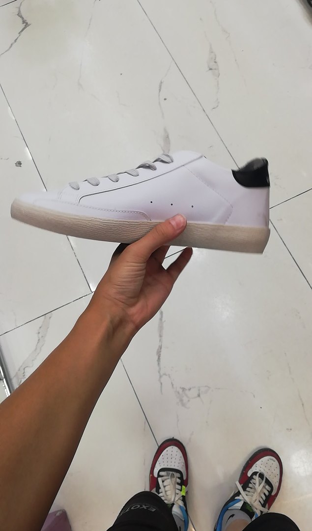 Golden Goose Deluxe Beyaz Kadın Spor Ayakkabı - Görsel 3