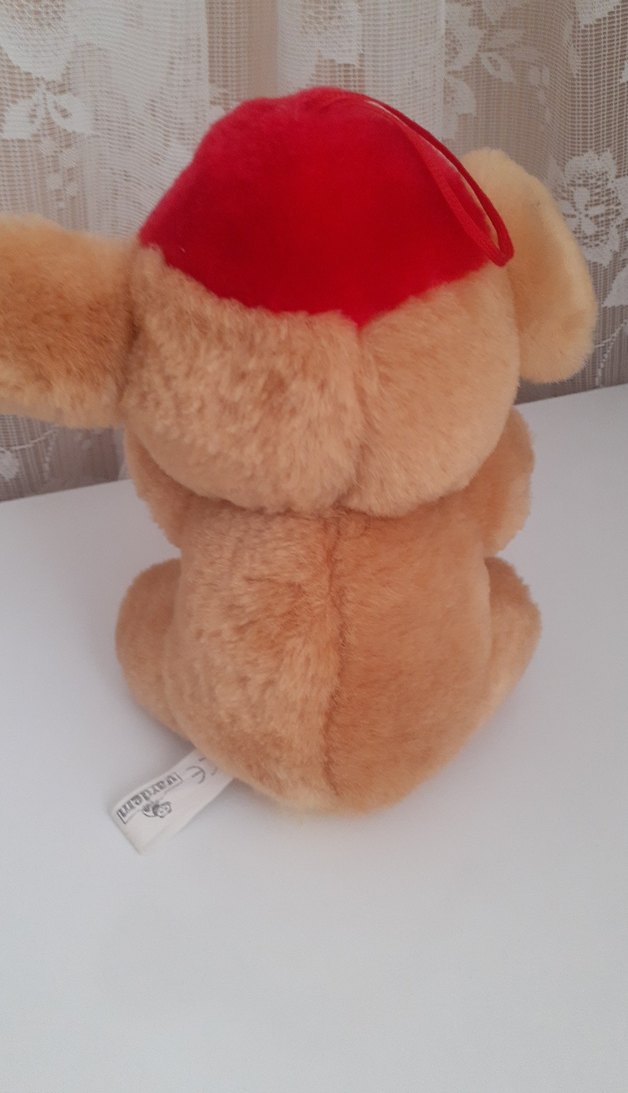 Renkli Sarı Peluş Oyuncak Fare - Görsel 3