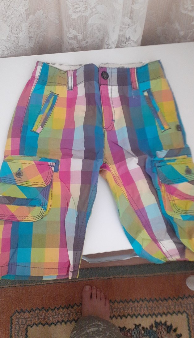 C&A ve Kanz marka 3 şort 7 yaş - Görsel 5