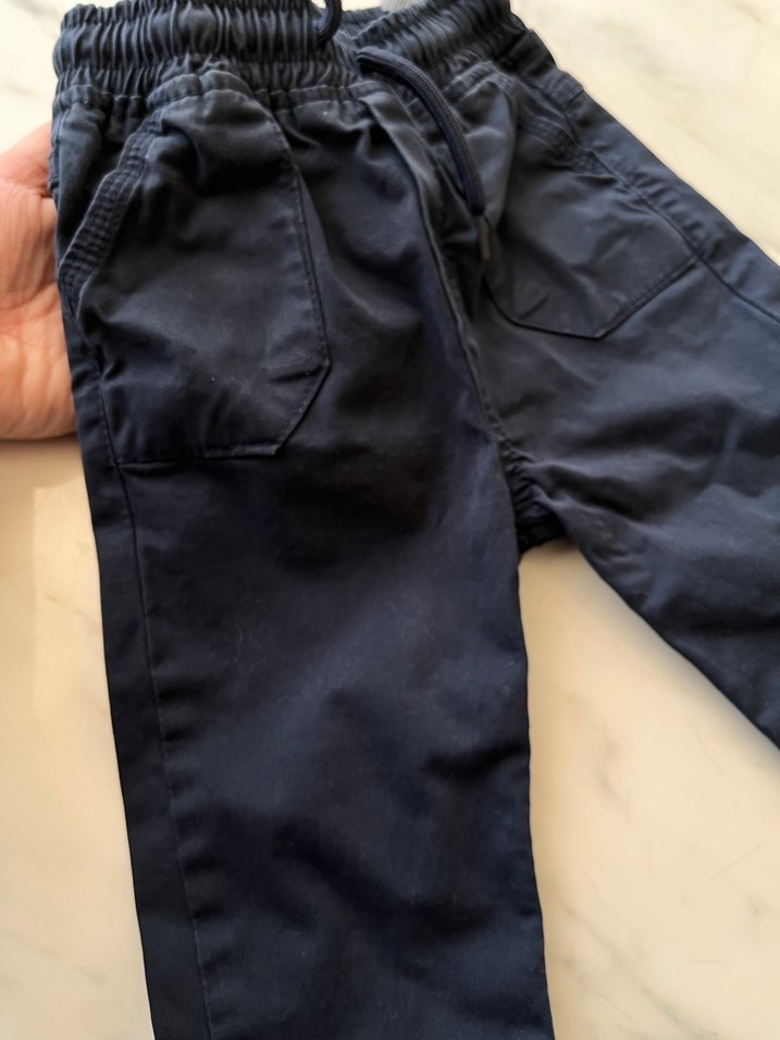 Lacivert Erkek Çocuk Denim Pantolon - Görsel 2