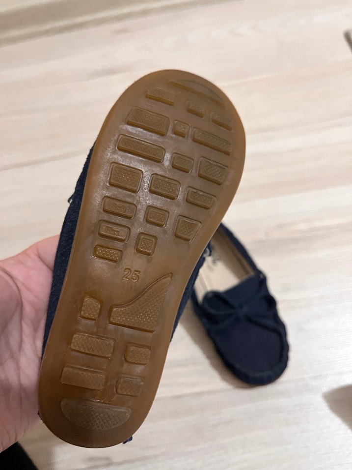 Civil lacivert erkek bebek klasik ayakkabı - Görsel 2