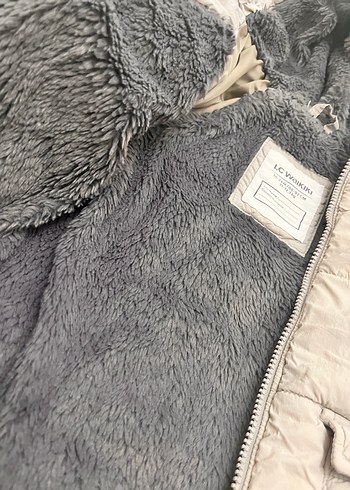 Lc waikiki içi peluş Kapüşonlu mont - Görsel 3