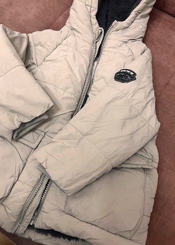 Lc waikiki içi peluş Kapüşonlu mont - Görsel 4