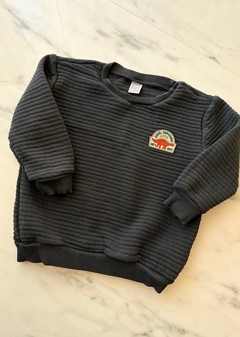 Lc Waikiki Erkek Çocuk Gri Sweatshirt - Görsel 2