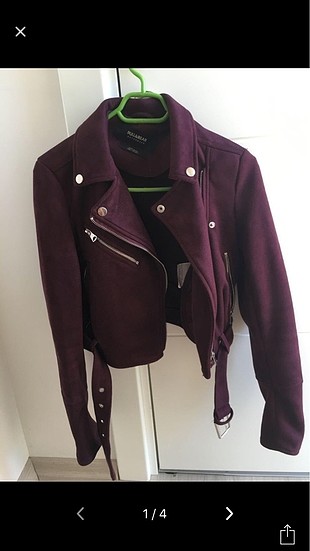 Bordo kadife ceket