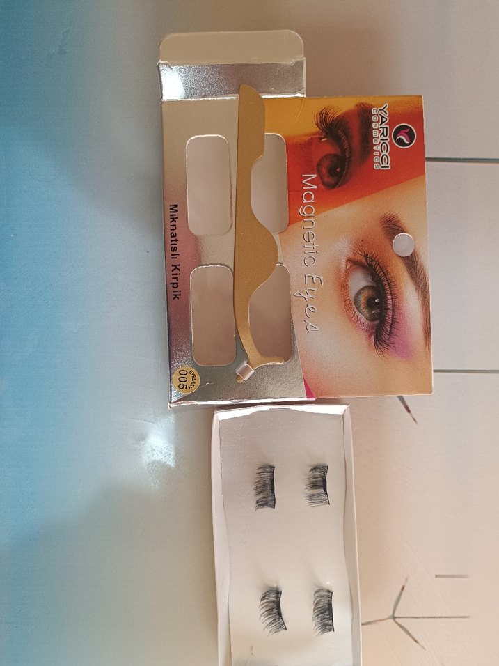 Manyetik Takma Kirpik ve Takma aparatı - Görsel 2