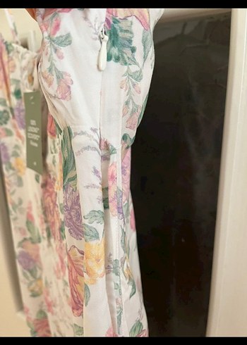 s Beden çeşitli Renk H&m Çiçek Desenli Uzun Bohem Elbise