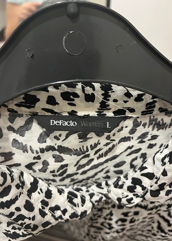 Zebra Desenli L beden temiz gömlek - Görsel 2