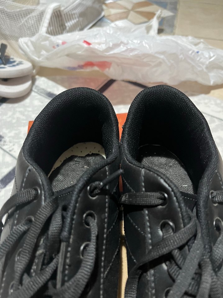 Siyah Bağcıklı Kadın Spor Ayakkabı - Görsel 4