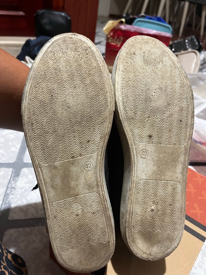 Siyah Bağcıklı Kadın Spor Ayakkabı - Görsel 5