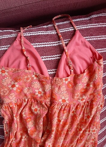 s Beden pembe Renk Pull & bear mini elbise