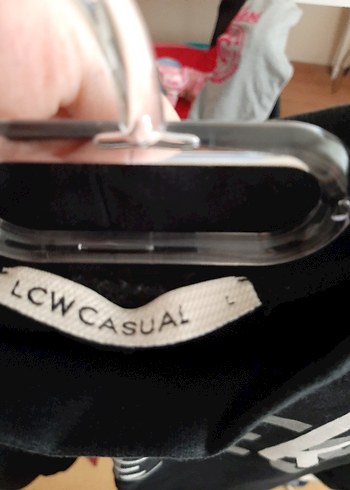 Siyah Baskılı Sweatshirt - Görsel 2