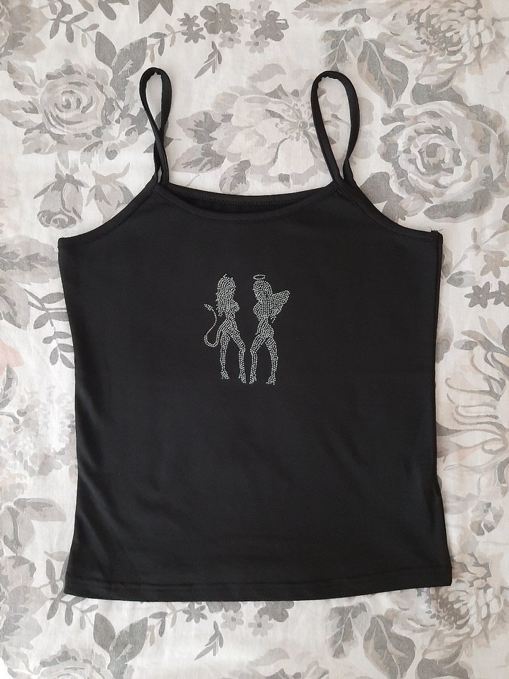 Siyah esnek atlet - Görsel 2