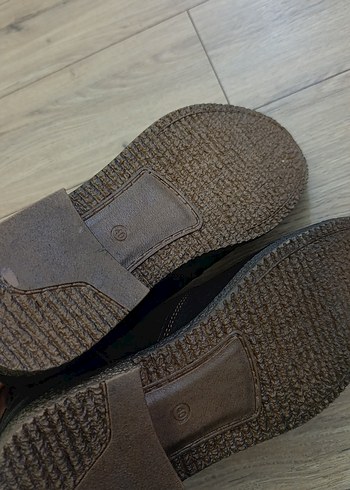 Kahverengi Erkek Süet Bot Velcro - Görsel 5